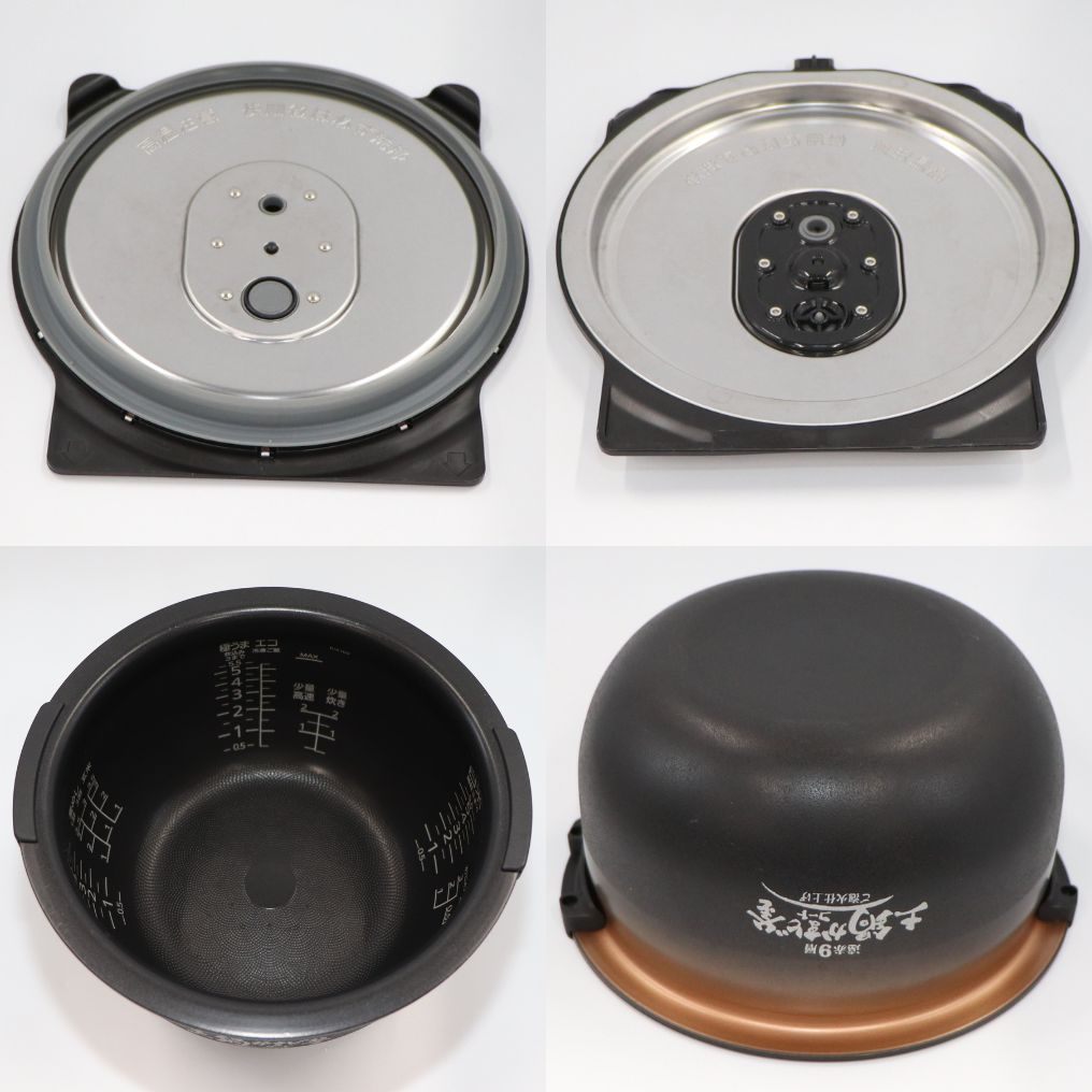 [中古(B)] [5.5合炊き] タイガー魔法瓶 ご泡火炊き JRI-A100 圧力IH式 炊飯器 マットブラック [良い]