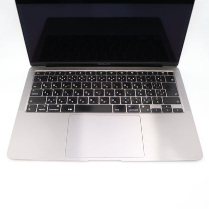 [中古(C)] Apple ノートPC MacBook Air 13.3インチ 2020年モデル JIS配列 (メモリ8GB SSD 256GB )【Office非搭載】 mgn63j-a スペースグレイmgn63j-a　[可]