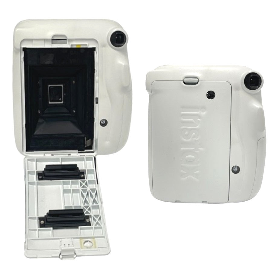 富士フイルム instax mini 11 インスタントカメラ チェキ [自撮りミラー付] ホワイト [中古][良い(B)]