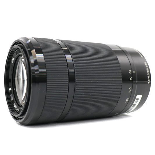 [中古(C)] ソニー E 55-210mm F4.5-6.3 OSS SEL55210 望遠ズームレンズ sel55210-b ブラック [可]