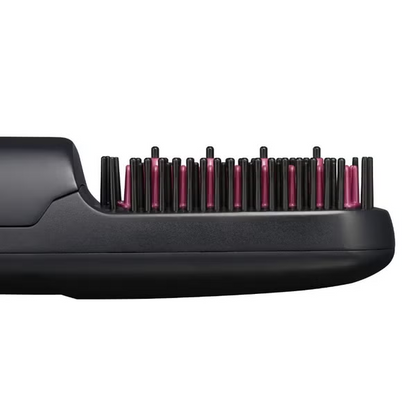 ヤーマン スムースアイロンブラシ YJHB5B コードレスヘアアイロン yjhb5b-bk   【90％分返金保証付】新品