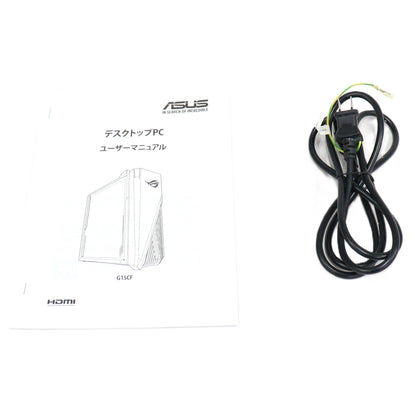 ASUS（エイスース） ROG Strix GT15 G15CF ゲーミングデスクトップパソコン G15CF-I7R3060TI　g15cf-i7r3060ti   ジャンク品 [難あり(D)]