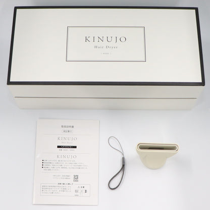 [中古(C)] 絹女 KINUJO Hair Dryer ヘアドライヤー ホワイトkh001　[可]