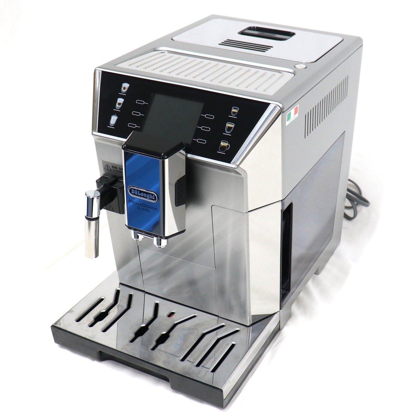 デロンギ プリマドンナ クラス 全自動コーヒーマシン ECAM55085MS ecam55085ms   整備済みアウトレット品 [中古(C)]
