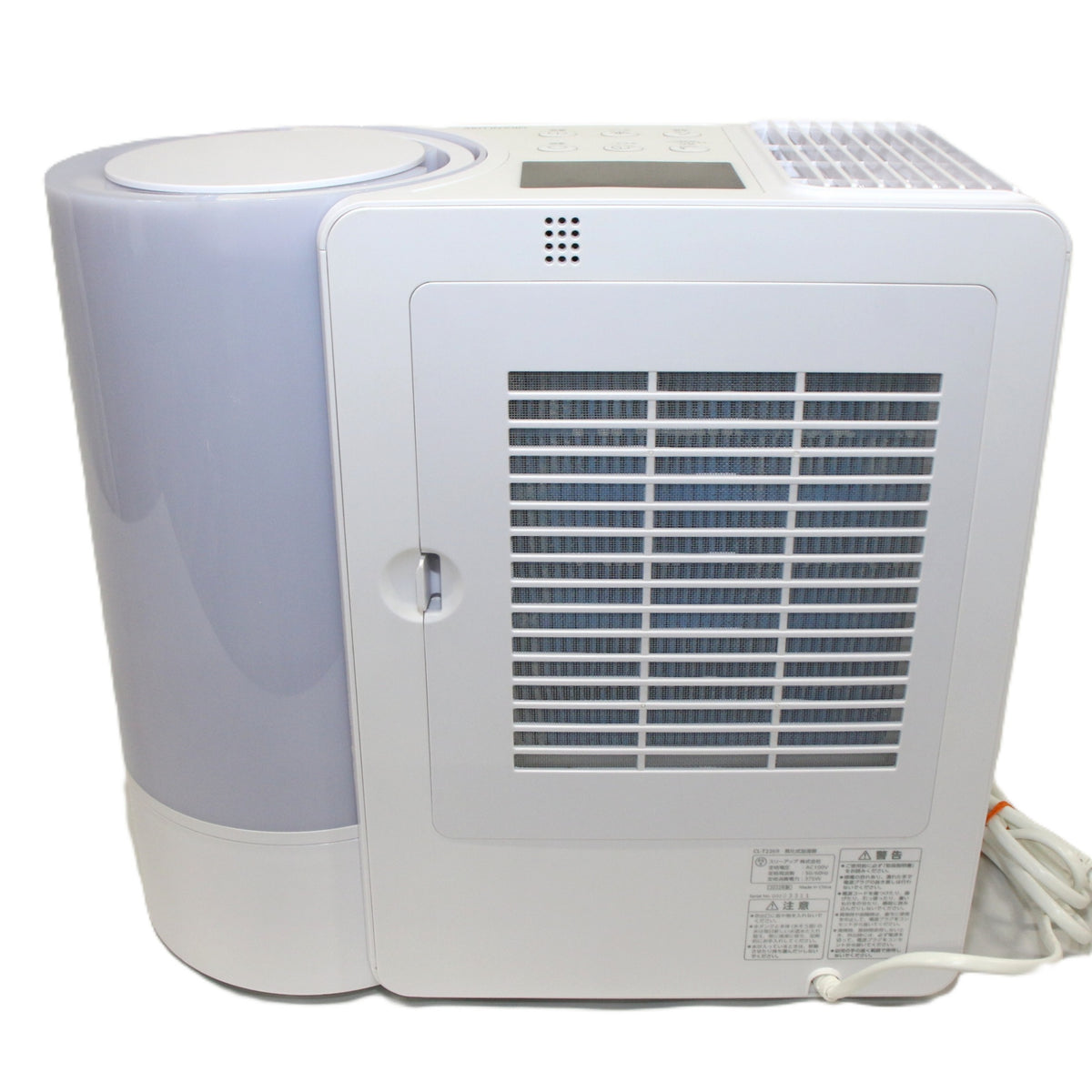 THREEUP（スリーアップ）GRANLUXE 気化式加湿器 （木造8.5畳/プレハブ14畳） CL-T2269　cl-t2269-wh  ホワイト 整備済みアウトレット品 [良い(B)]