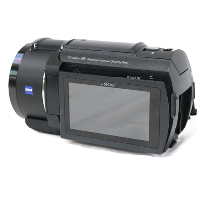 Sony デジタル4Kビデオカメラ FDR-AX45A バッテリー付属 fdr-ax45a-b  ブラック 整備済みアウトレット品 [中古(A)]
