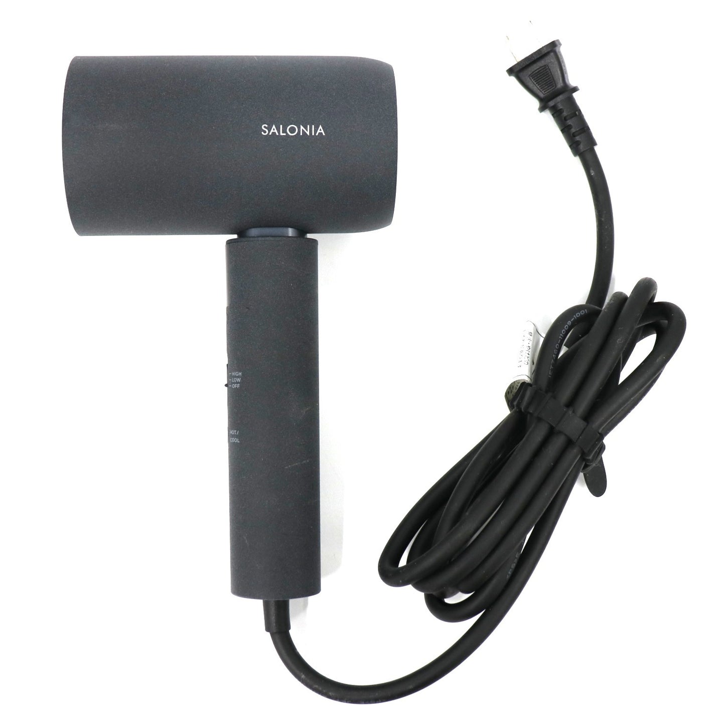 SALONIA（サロニア） エアトリートメントドライヤー sal24211bk グラファイトブラック 整備済みアウトレット品 [良い(B)]