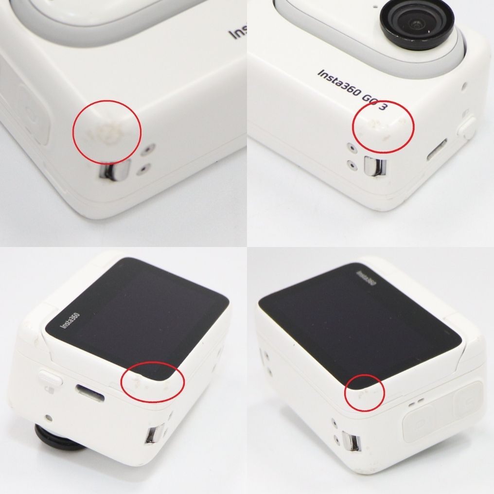 [ジャンク] Insta360 GO 3 64GB アクションカメラ [難あり(D)]