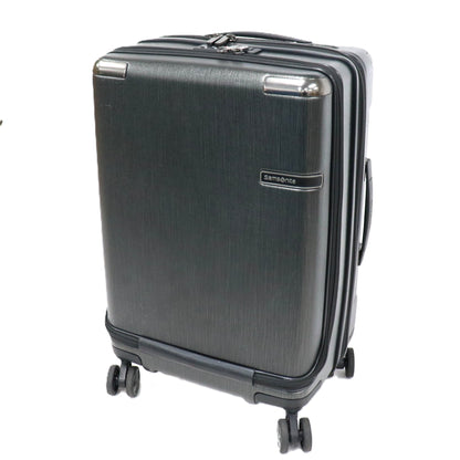 [1-3泊向けサイズ]サムソナイト エヴォア スピナー55 36L ハードスーツケース　samsonite-evoa55-b  ブラッシュトブラック 整備済みアウトレット品 [良い(B)]