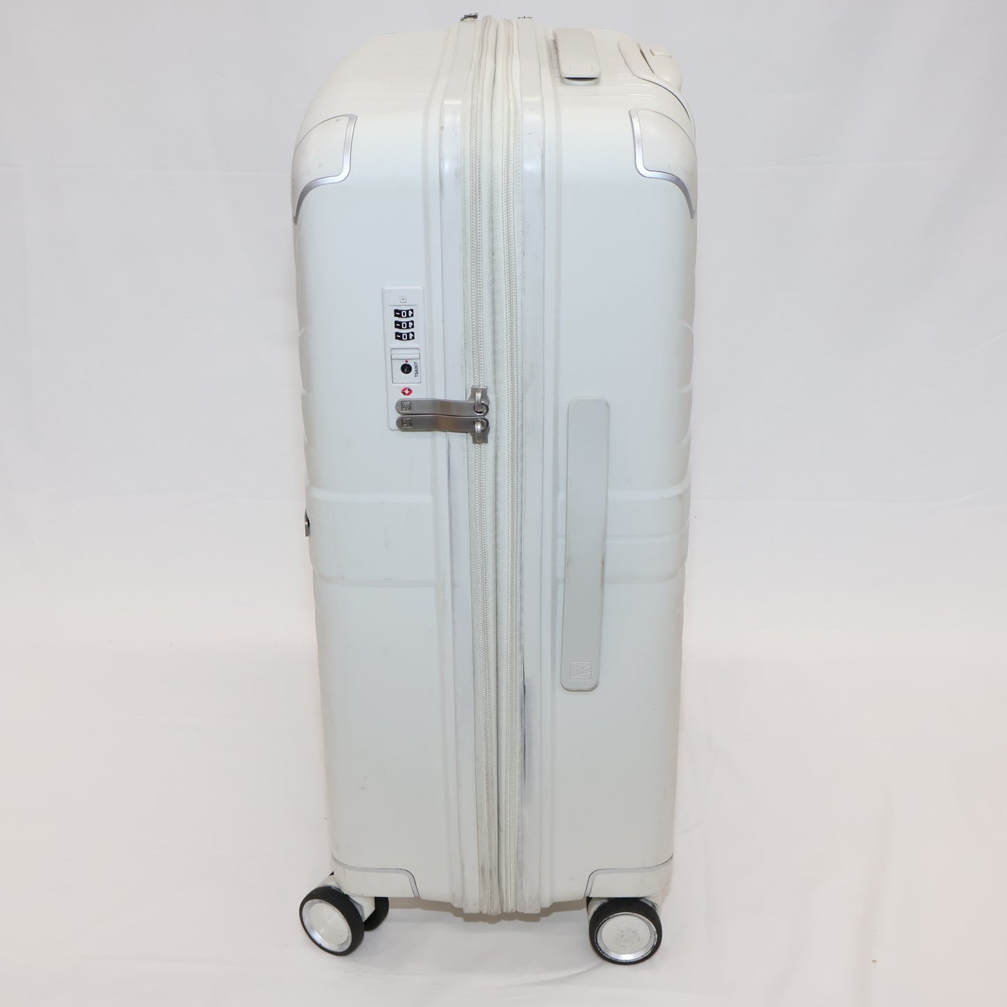 [3-5泊向けサイズ]LEGEND WALKER 5304 VITA ヴィータ 62L(拡張時71L) スーツケース 5304-58-w  ホワイト 整備済みアウトレット品 [中古(C)]