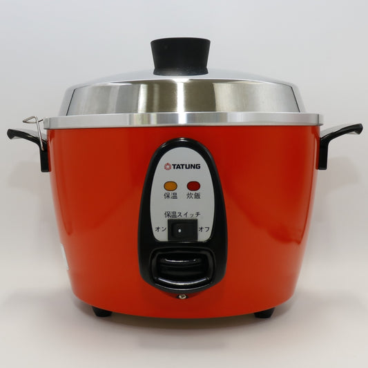 [中古(B)] TATUNG 大同電鍋 6合 Mサイズ 外鍋アルミ製 tac-06id-re レッド  [良い]