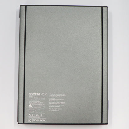 [中古(A)] GOAL ZERO Sherpa 100AC Power Bank ポータブル電源(94Wh / 6400mAh) [非常に良い]