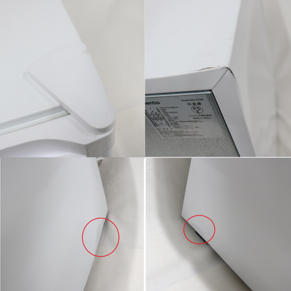 [32L]レンティオ 小型冷凍庫 1ドア セカンド冷凍庫 RN-FZ32 rn-fz32-wh  ホワイト 整備済みアウトレット品 [中古(C)]