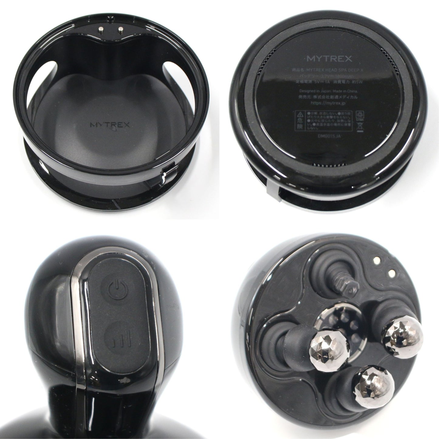 [中古(C)] MYTREX(マイトレックス) HEAD SPA DEEP X ヘッドスパ 美顔器　mt-hsdx-24b-b mt-hsdx-24b-b　[可]