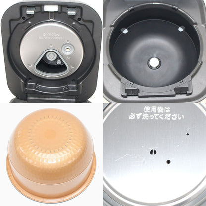 [中古(B)] [5.5合炊き] 東芝 炎匠炊き RC-10HGW 真空圧力IH 炊飯器　rc-10hgw-gb グランブラック [良い]