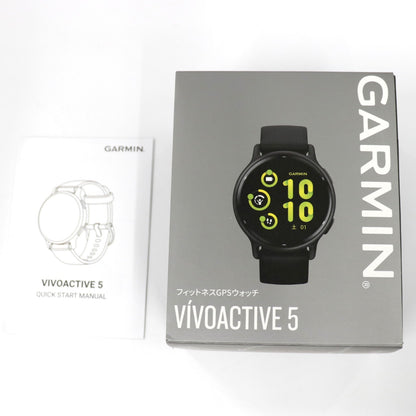 [中古(C)] ガーミン(GARMIN) vivoactive 5 フィットネスGPSウォッチ ブラック vivoactive-5  　[可]