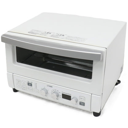 [中古(C)] [4枚焼き]タイガー コンベクションオーブン＆トースター〈やきたて〉 KAV-A130 kav-a130-w マットホワイトkav-a130-w　[可]