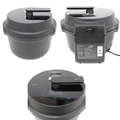 パナソニック 自動調理鍋 オートクッカー ビストロ NF-AC1000　nf-ac1000-k  ブラック 整備済みアウトレット品 [中古(C)]