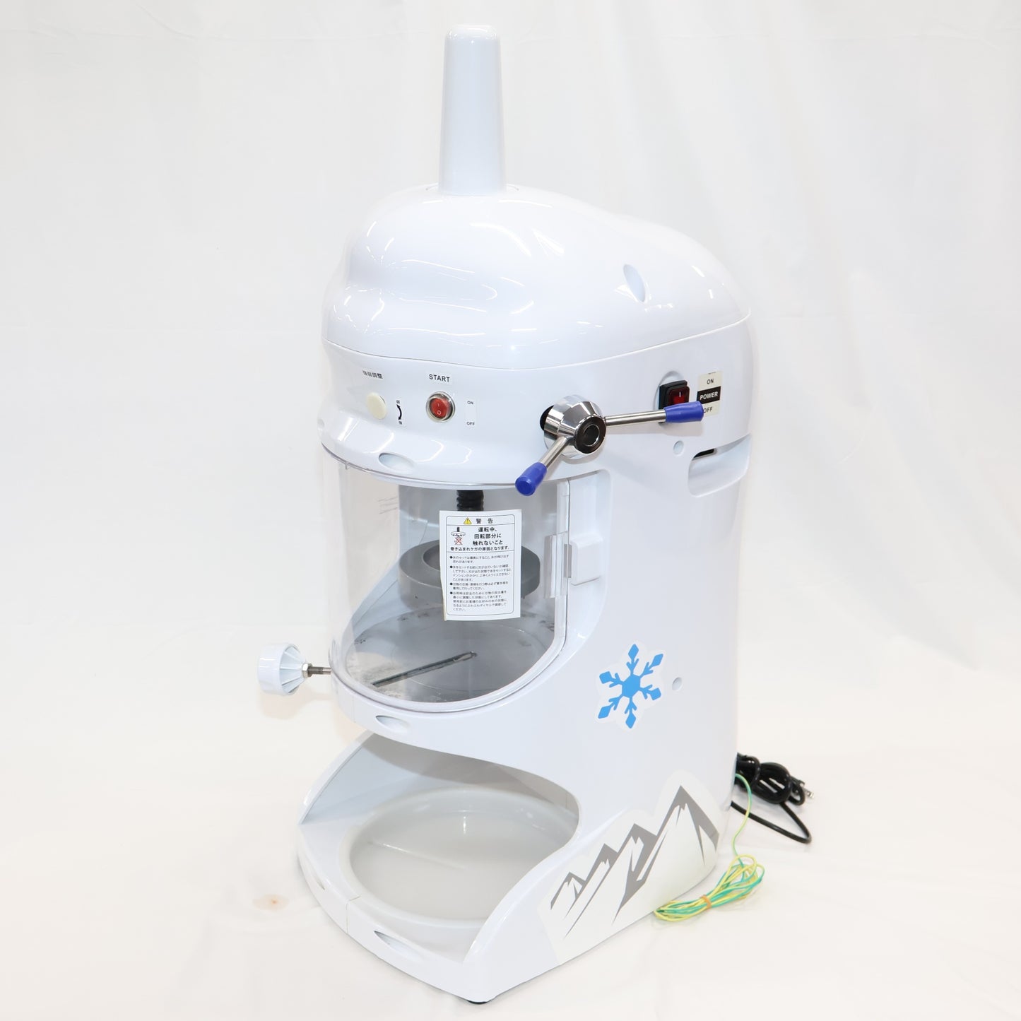 業務用電動かき氷機 KIPROSTAR PRO-WB350 ブロックアイス対応 pro-wb350   整備済みアウトレット品 [中古(C)]