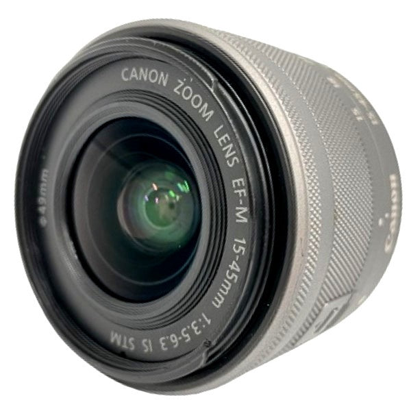 [中古(C)] CANON EF-M 15-45mm F3.5-6.3 IS STM 標準ズームレンズ [可]