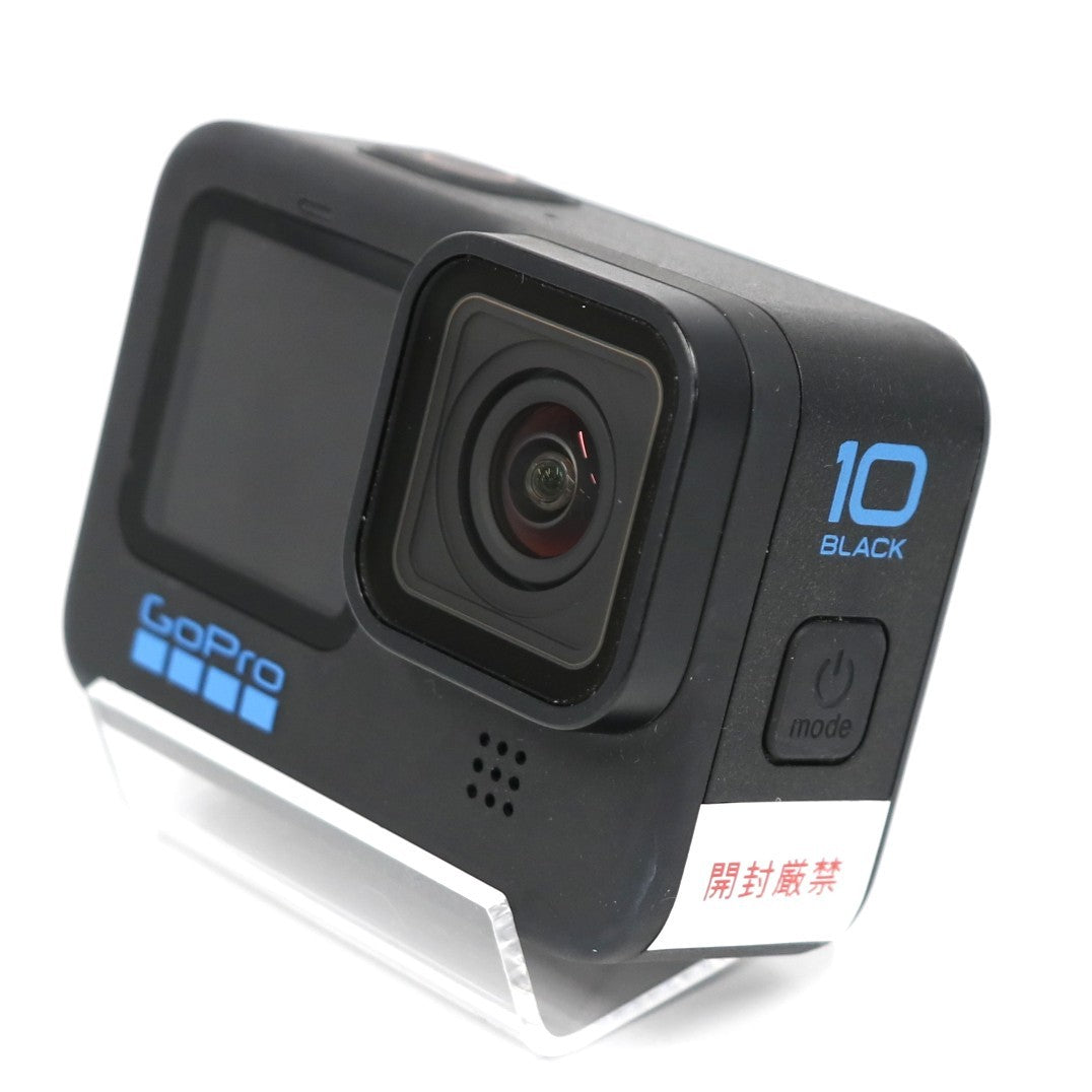 GoPro HERO10 Black アクションカメラ アクセサリーセット(3-way2.0付属)  hero10-black   整備済みアウトレット品 [良い(B)]