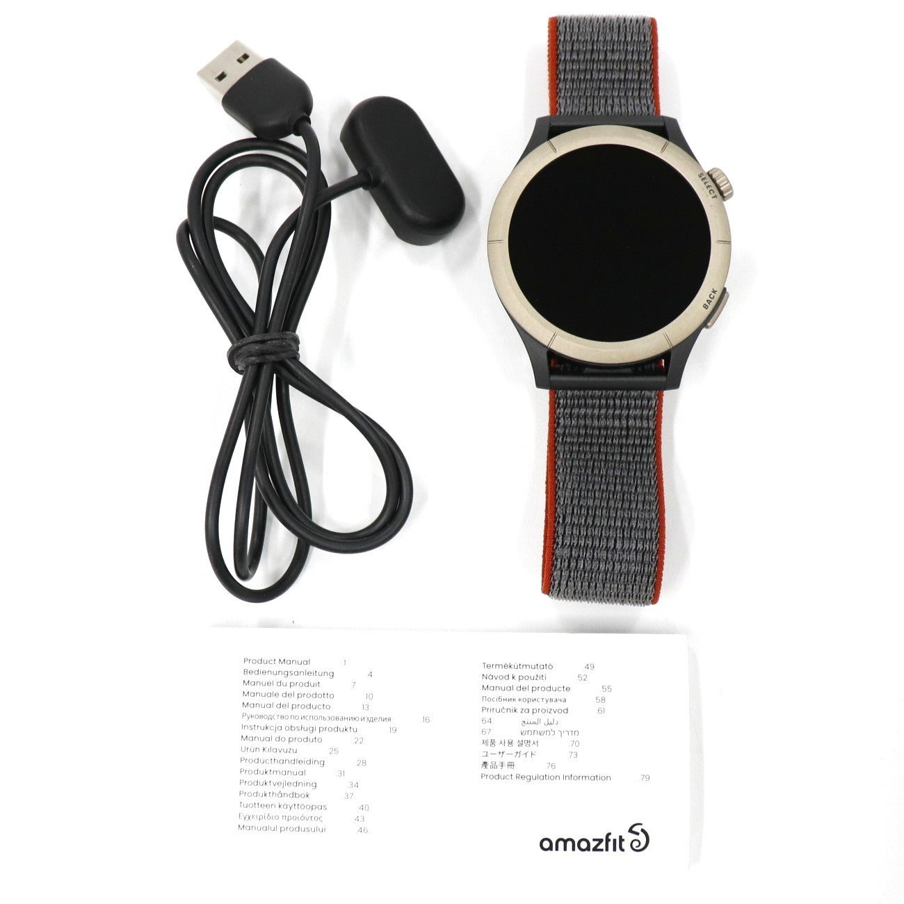 [中古(A)] Amazfit Cheetah Pro 47mm スマートウォッチ cheetah-pro [非常に良い]
