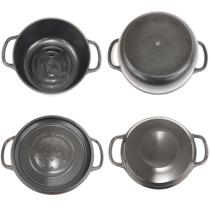 [中古(C)] バーミキュラ ライスポット ソリッドシルバー RP23A-SV 5合炊き 炊飯器 rp23a-sv ソリッドシルバー [可]