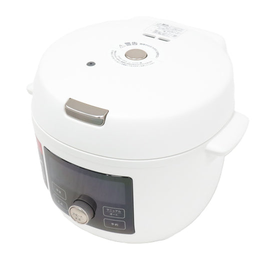 [中古(B)] タイガー TIGER COOKPOT(クックポット) COK-B220 電気圧力鍋 cok-b220-w マットホワイト [良い]
