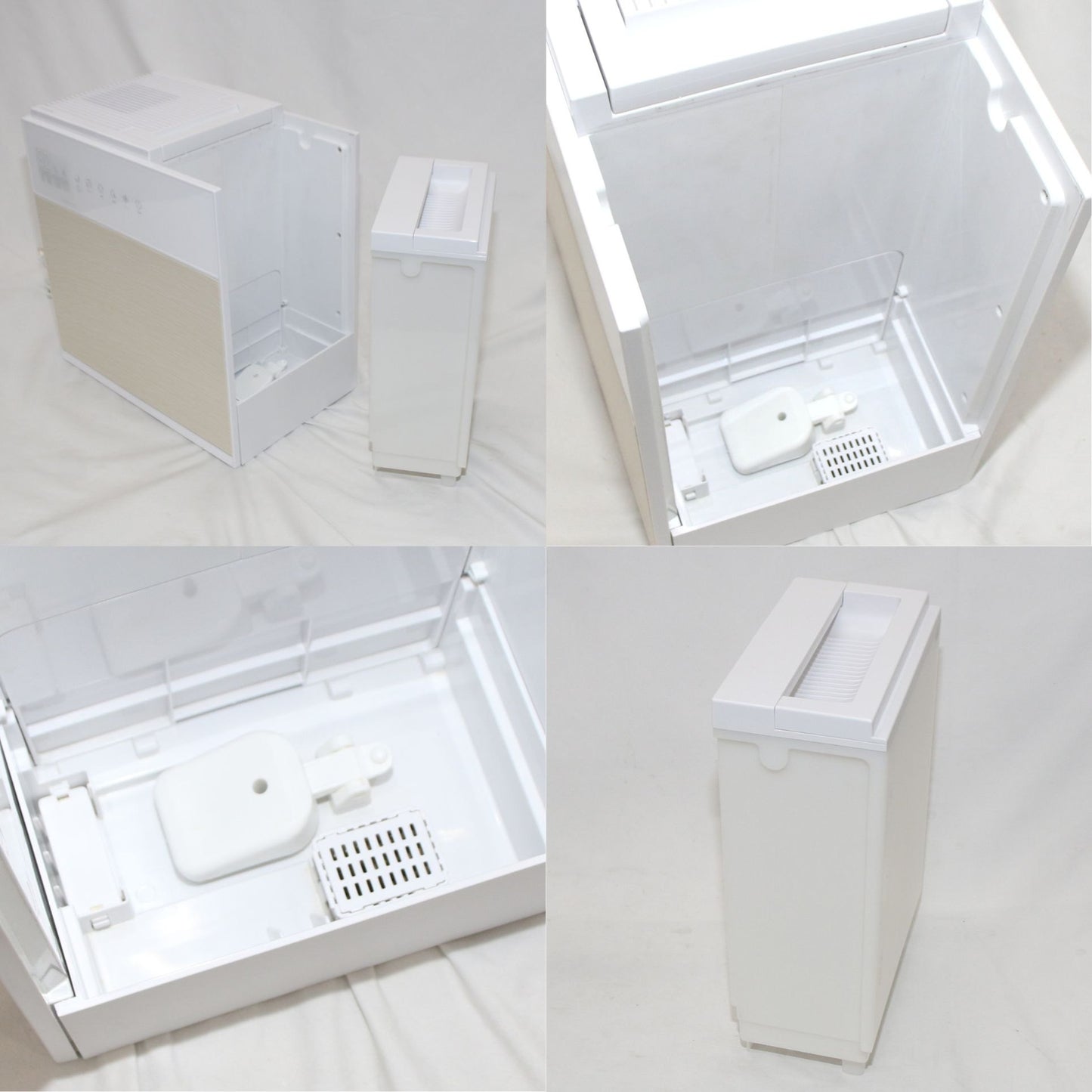 [中古(B)] THREEUP（スリーアップ） GRANLUXE 気化式加湿器 GX-T2267 （木造25畳/プレハブ42畳)　gx-t2267-wh ホワイト [良い]