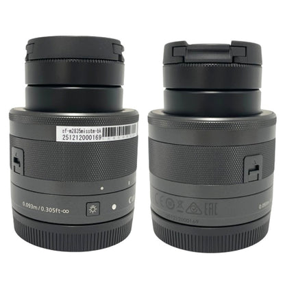 [中古(B)] CANON EF-M 28mm F3.5 IS STM マクロレンズ ef-m2835misstm-bk ブラック [良い]