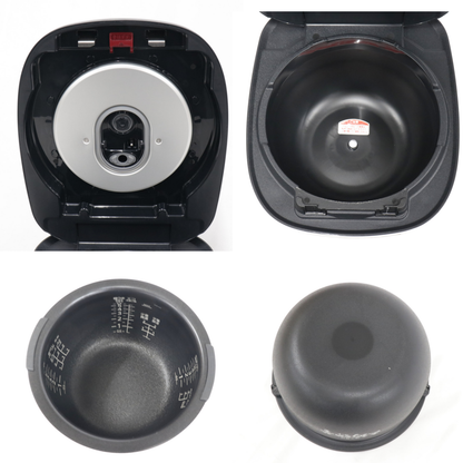 [中古(B)] [5.5合炊き]タイガー魔法瓶 炊きたてJRI-H100 炊飯器 圧力IH式　jri-h100-k ブラック [良い]