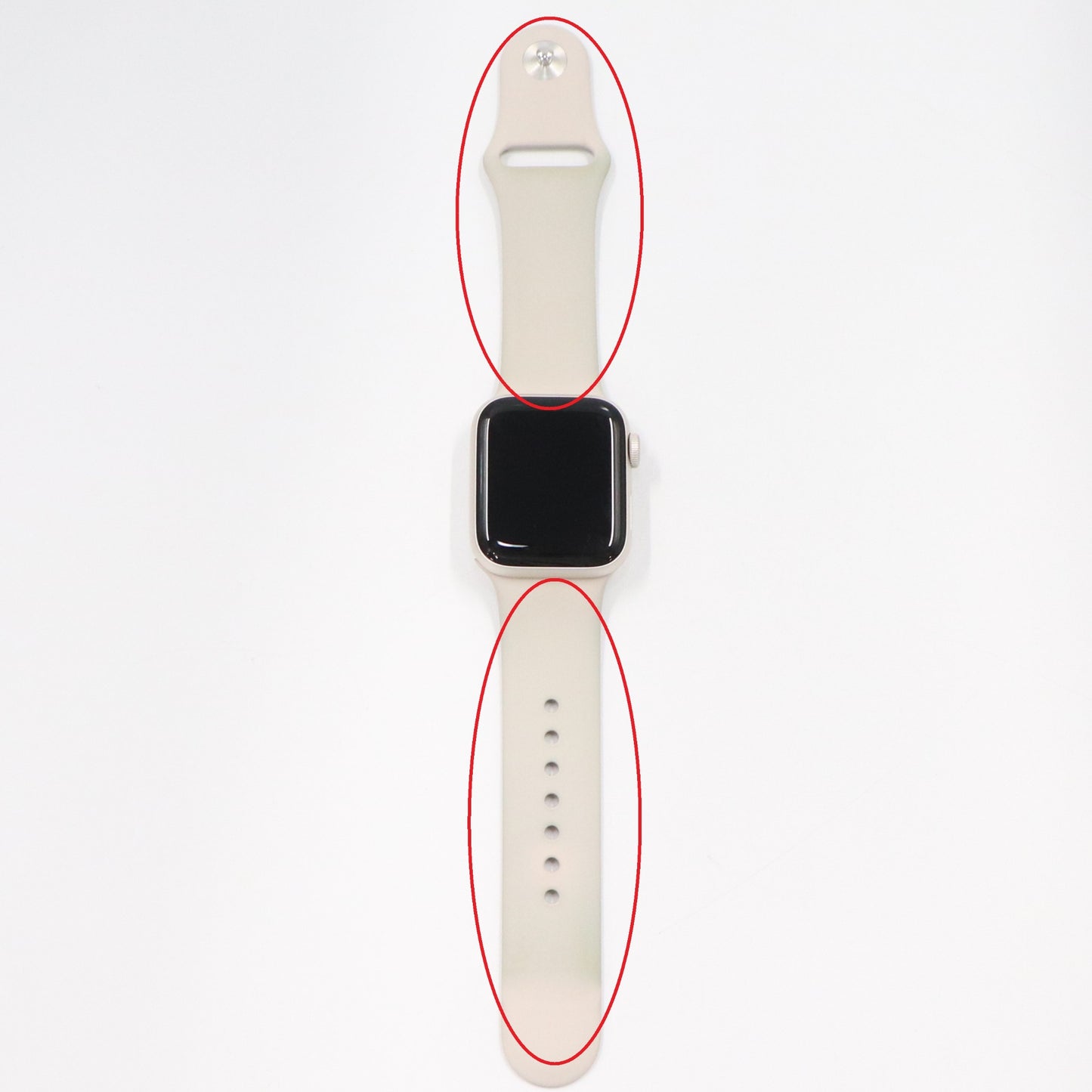 Apple Watch SE(第2世代) GPS 40mm（GPSモデル）a2722-sr  スターライト 整備済みアウトレット品 [中古(C)]