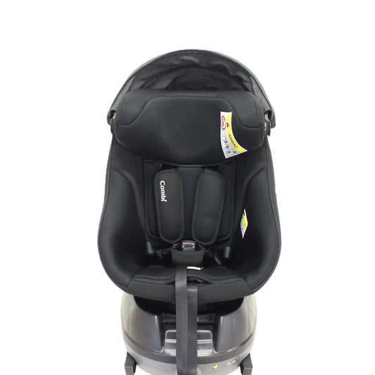 [中古(C)] コンビ クルムーヴ コンパクト R129 エッグショック JS チャイルドシート (ISOFIX固定 / R129適合) 4972990196710 ブラック 　[可]