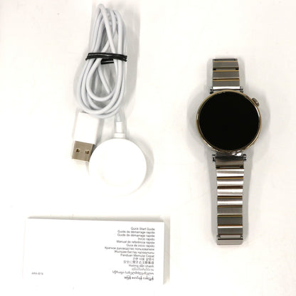 HUAWEI(ファーウェイ)HUAWEI WATCH GT 4 スマートウォッチ41mm シルバー watchgt-4-41-sl  整備済みアウトレット品 [中古(A)]