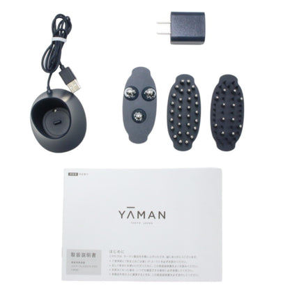 [中古(A)] ヤーマン EMS美顔器 ハイパーフェイスリフトブラシ ブラック YJFD0L [非常に良い]