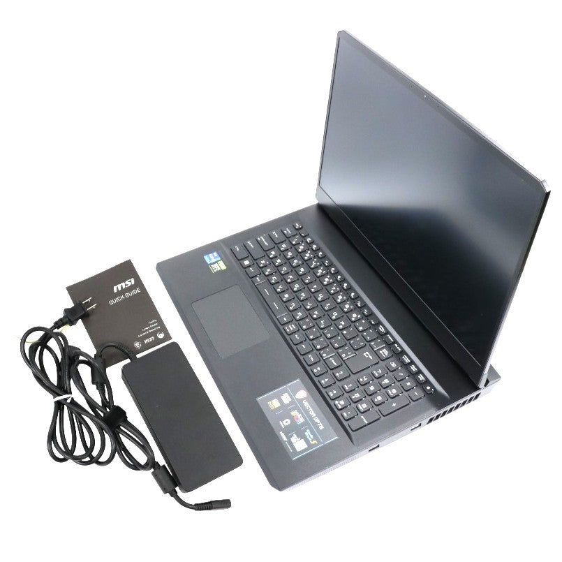 [中古(A)] MSI(エムエスアイ) Vector-GP68HX-12VH-779JP (Core™ i9-12900HX /GeForce GTX4080/16型/16GB/M.2 SSD 1TB/240Hz) ゲーミングノートパソコン vector-gp68hx-12vh-779 [非常に良い]