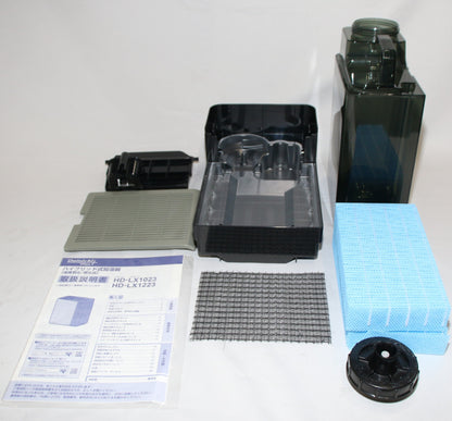 ダイニチ プラス(Dainichi Plus) HD-LX1223 ハイブリッド式加湿器 hd-lx1223-mg  モスグレー 整備済みアウトレット品 [良い(B)]