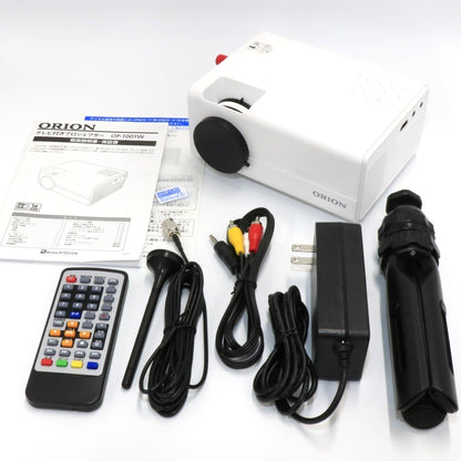 [中古(A)] ORION テレビチューナー付きプロジェクター OP-1001W  op-1001w [非常に良い]