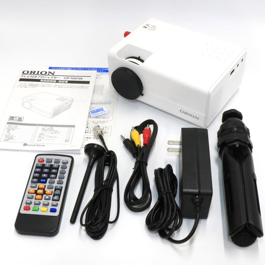 [中古(A)] ORION テレビチューナー付きプロジェクター OP-1001W  op-1001w [非常に良い]