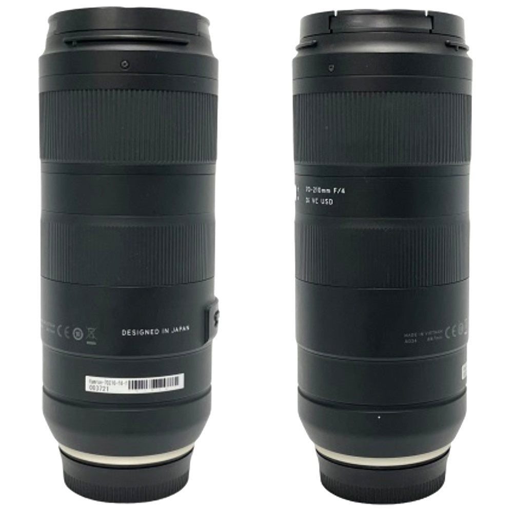 [中古(B)] タムロン 70-210mm F/4 Di VC USD 望遠ズームレンズ Model A034(NIKON Fマウント) [良い]