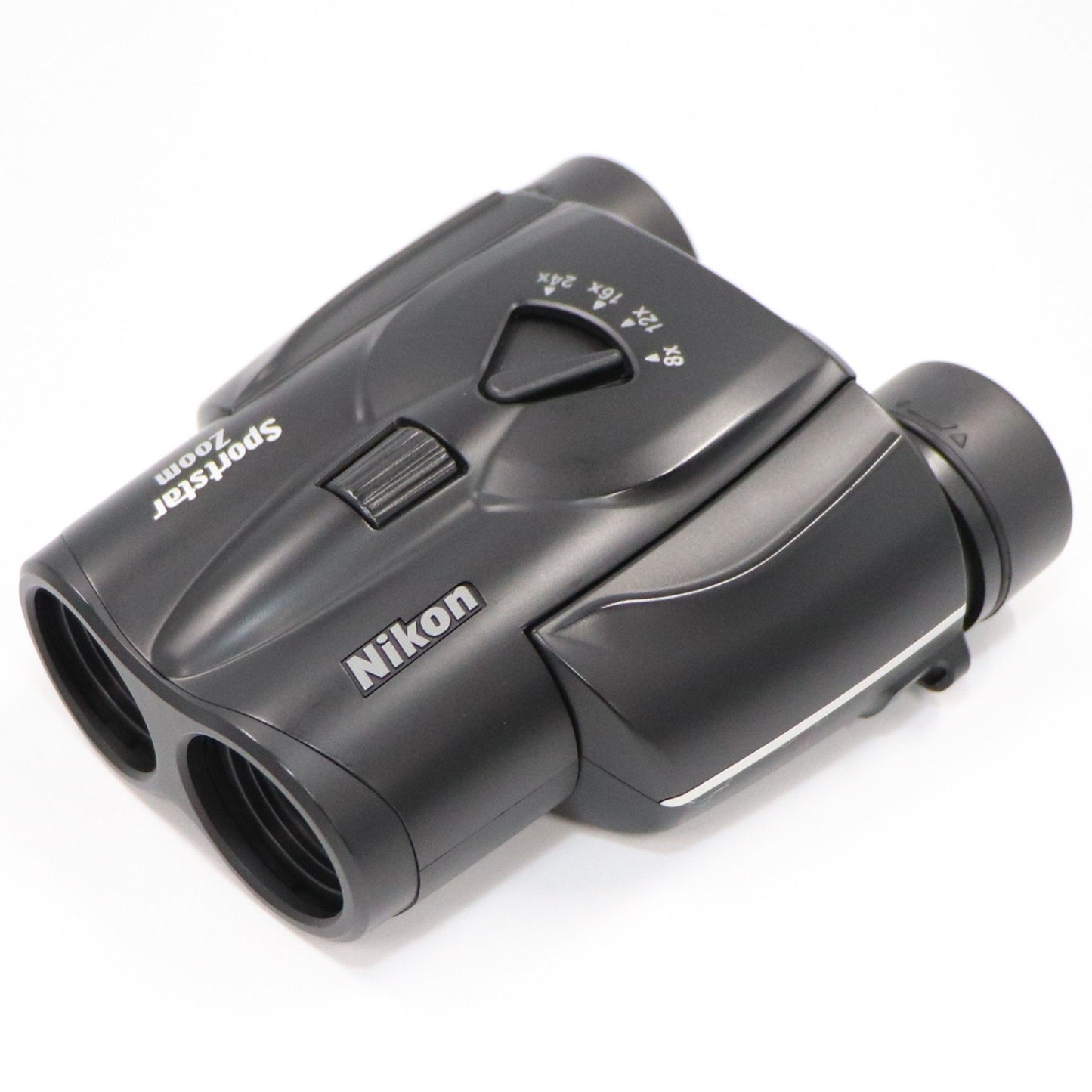 [倍率8~24倍] ニコン Sportstar Zoom 8-24x25 双眼鏡 ブラック　sportstar-zoom-bk   整備済みアウトレット品 [良い(B)]