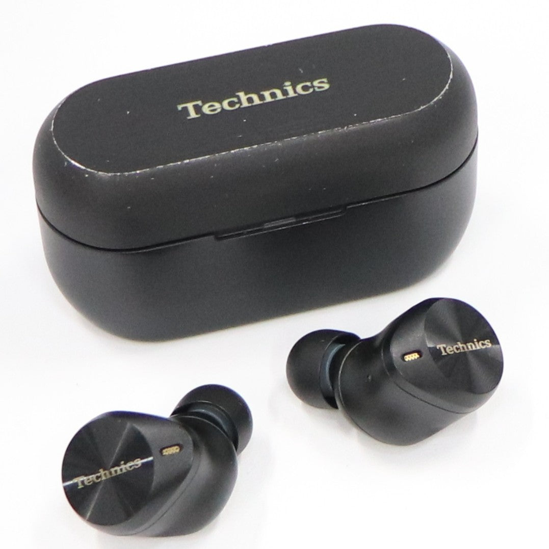パナソニック Technics EAH-AZ80 フルワイヤレスイヤホン eah-az80-k  ブラック 整備済みアウトレット品 [中古(C)]