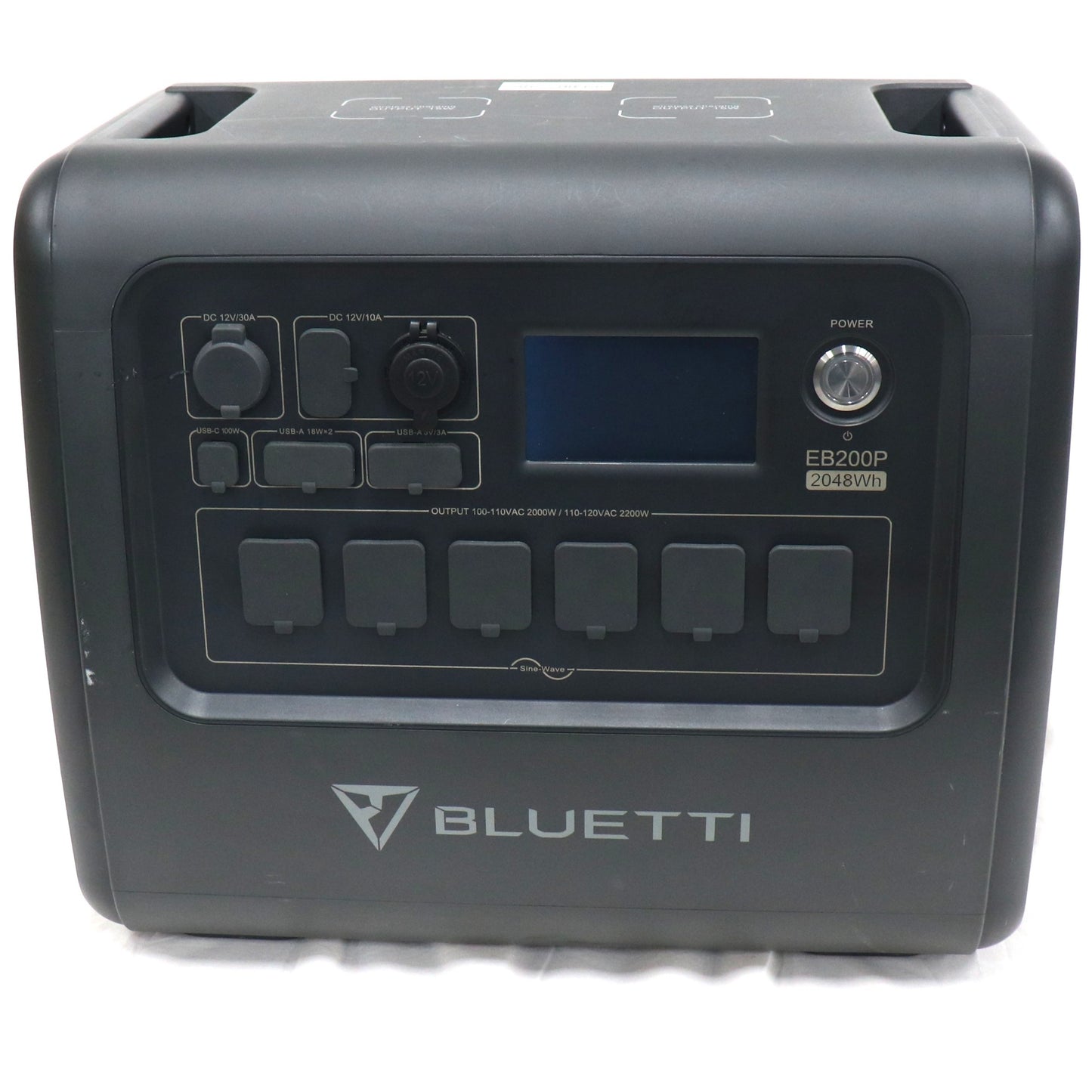 BLUETTI(ブルーティ) ポータブル電源 EB200P（2048Wh）　bluetti-eb200p   整備済みアウトレット品 [良い(B)]