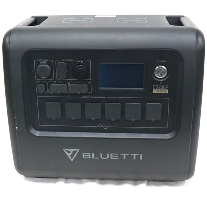 BLUETTI(ブルーティ) ポータブル電源 EB200P（2048Wh）　bluetti-eb200p   整備済みアウトレット品 [良い(B)]