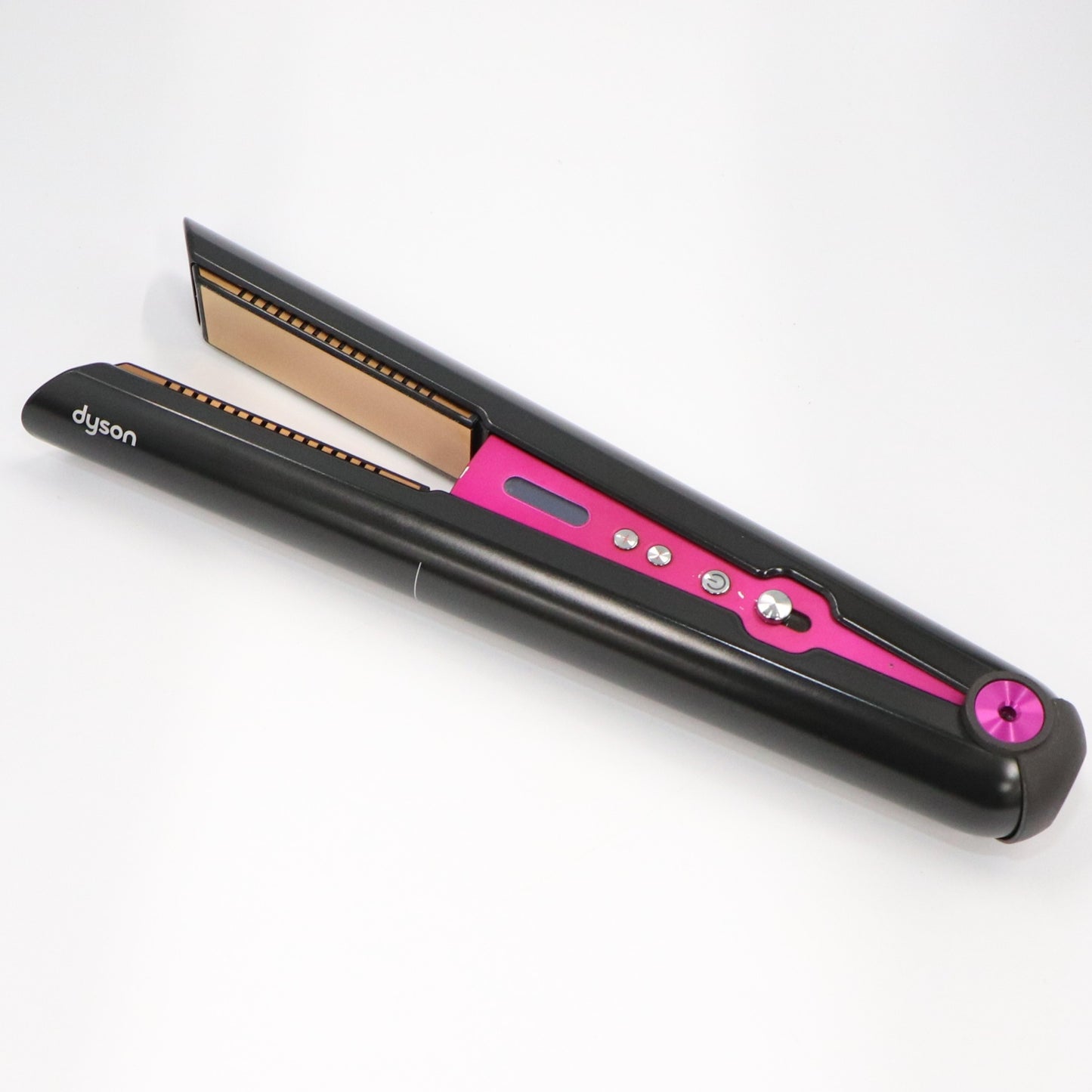 Dyson Corrale(TM) (ダイソンコラール) ヘアアイロン ブラックニッケル/フューシャHS03 corrale-hs03nf   整備済みアウトレット品 [中古(C)]