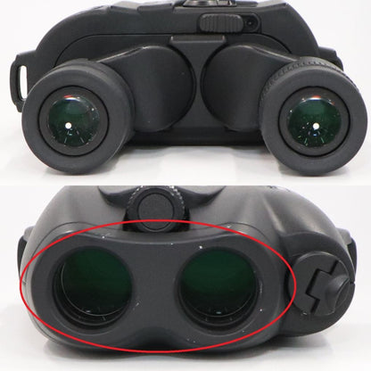 コンサート・ライブ向け 防振双眼鏡(倍率12倍) ケンコー・トキナー VC Smart 12×21 vc-smart1230-yk-rentiogo-bk  ブラック 整備済みアウトレット品 [中古(C)]