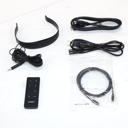 ボーズ(BOSE) Smart Ultra Soundbar スピーカー smart-ultra-soundbar-b  ブラック 整備済みアウトレット品 [良い(B)]