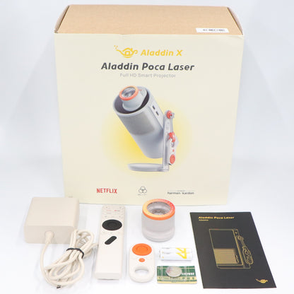 Aladdin Poca Laser モバイルプロジェクター poca-laser   整備済みアウトレット品 [中古(C)]