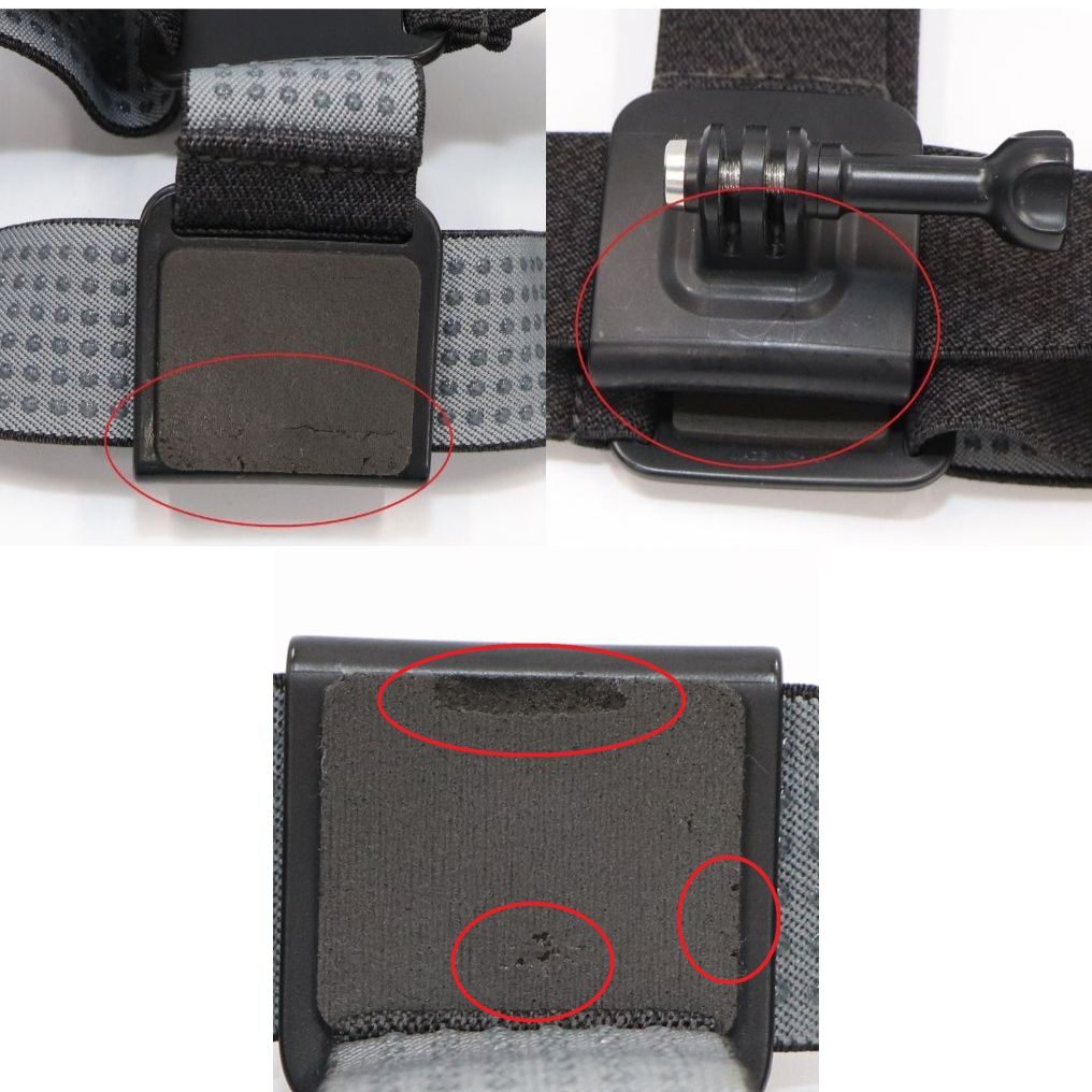 GoPro ヘッドストラップ＆クリップ ACHOM-002 achom-002  整備済みアウトレット品 [良い(B)]