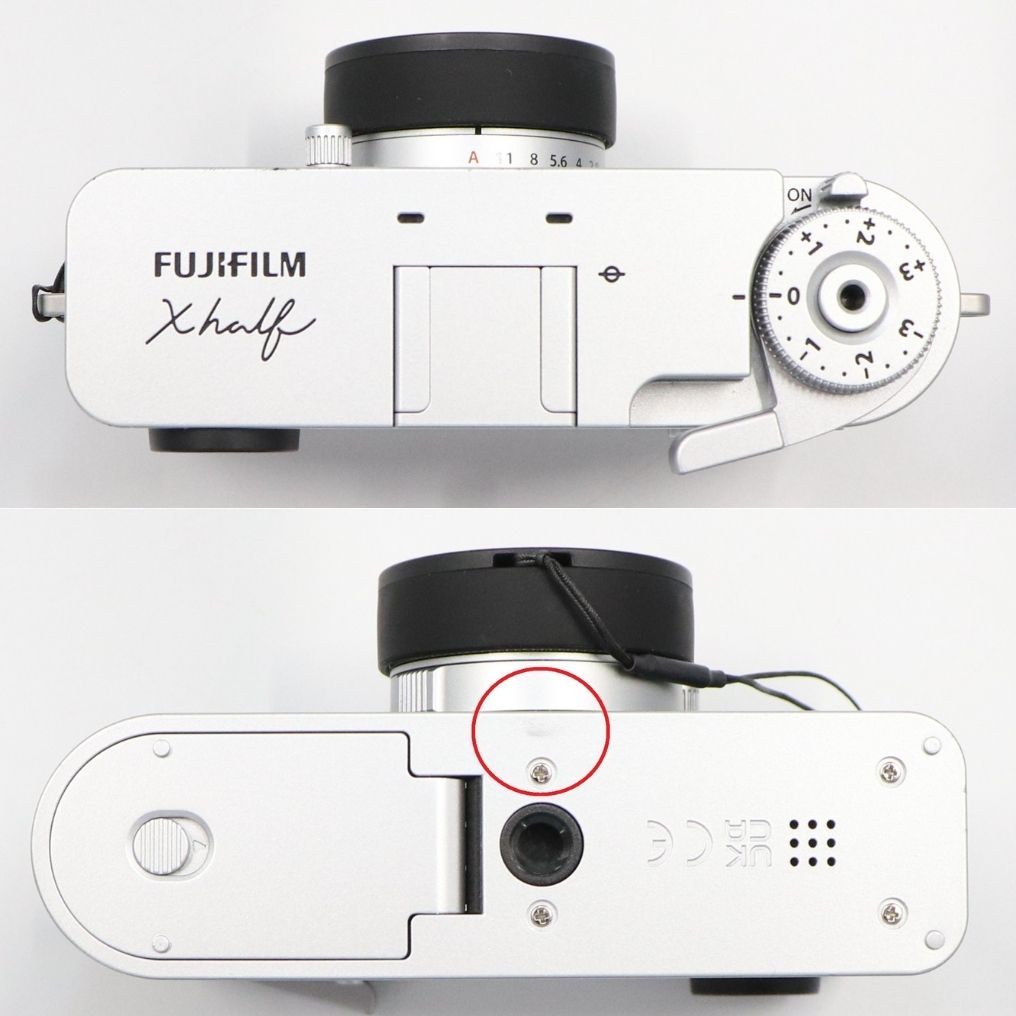 富士フイルム X half X-HF1 コンパクトデジタルカメラ x-half-sv  シルバー 整備済みアウトレット品 [中古(C)]